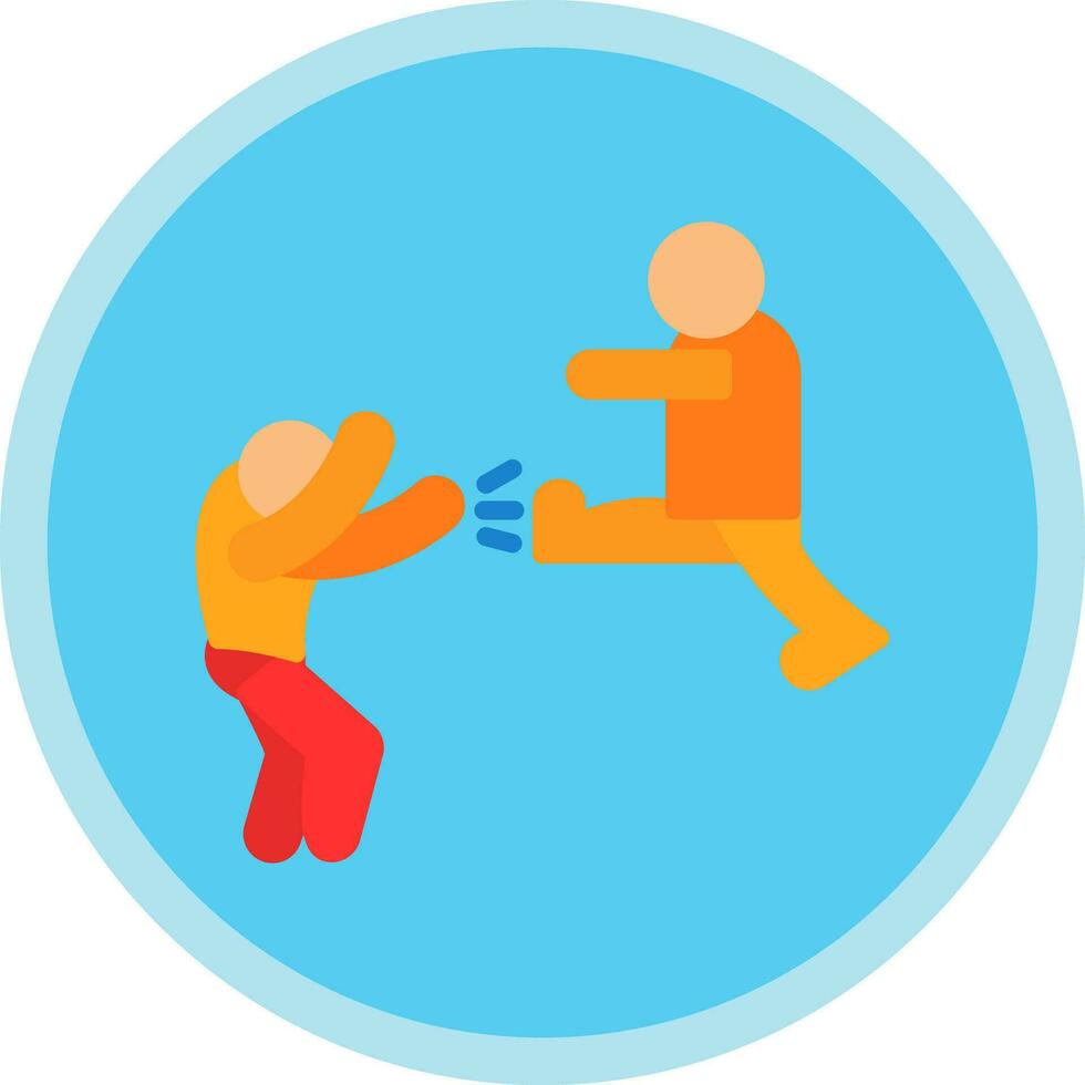 Fighting Vector Icon Design