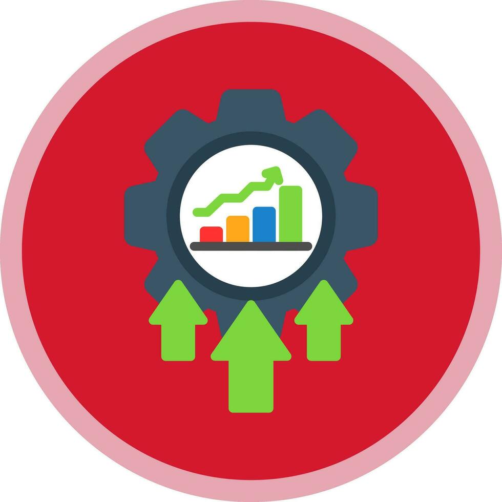 Continuous Improvement Vector Icon Design