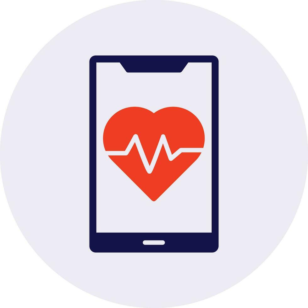 Daily Health App Vector Icon