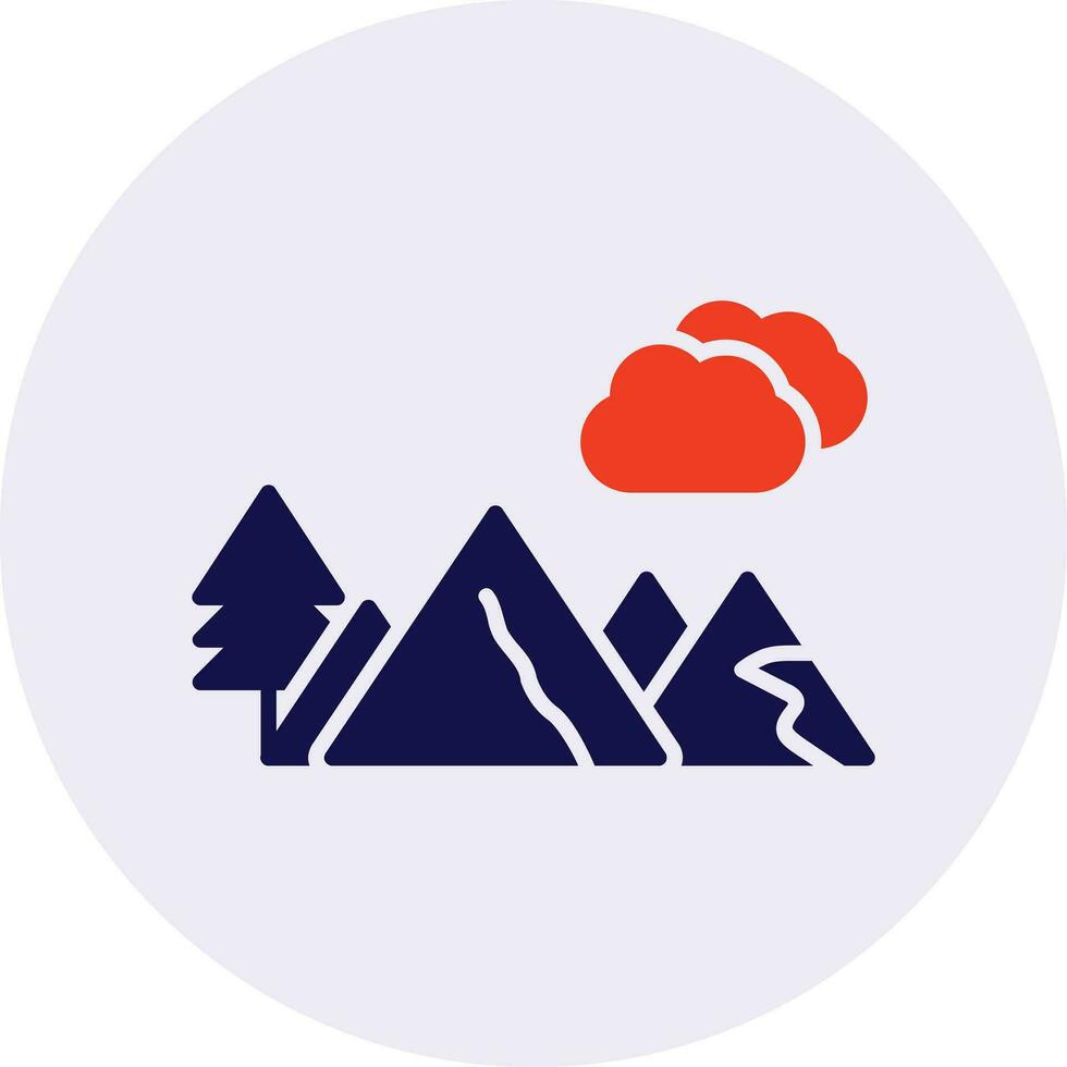 Mountain Vector Icon