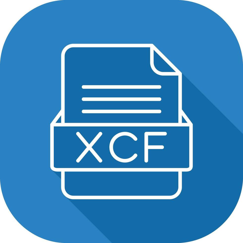 xcf archivo formato vector icono