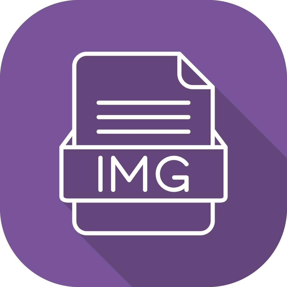 IMG File Format Vector Icon