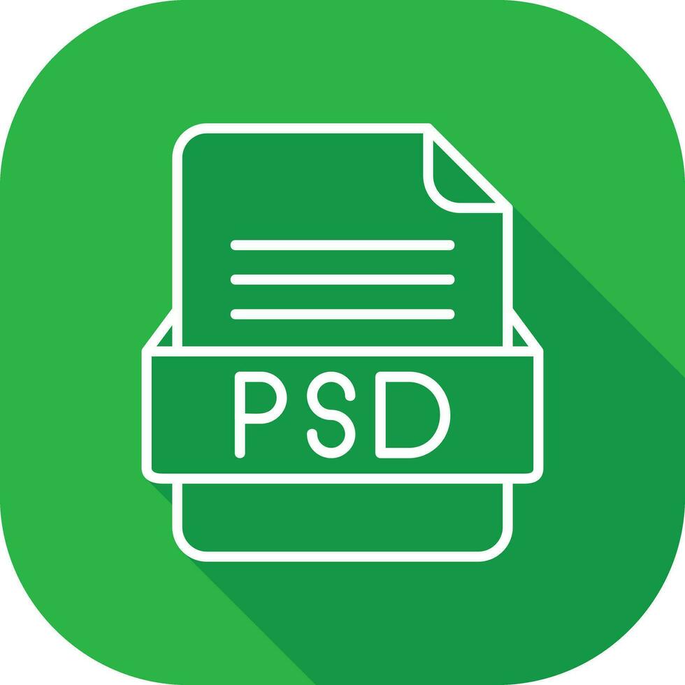 psd archivo formato vector icono