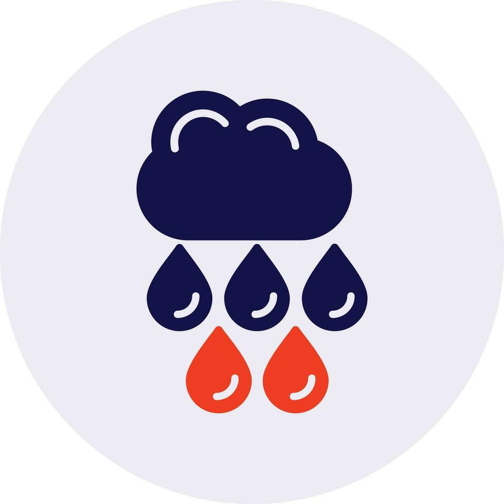 Rain Vector Icon