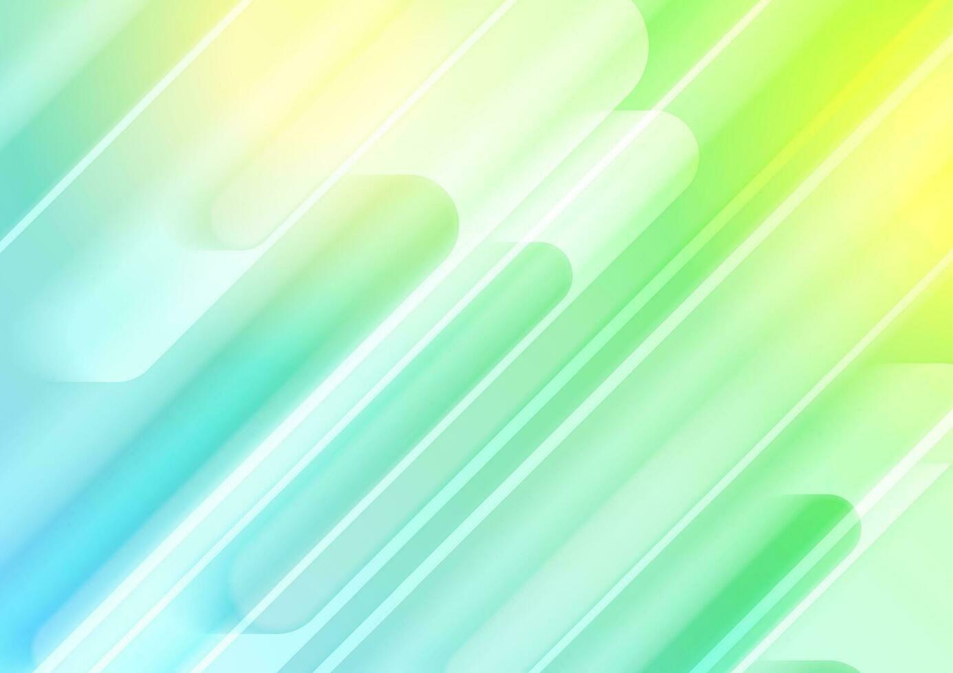 Colorful pastel smooth stripes geometric abstract background vector