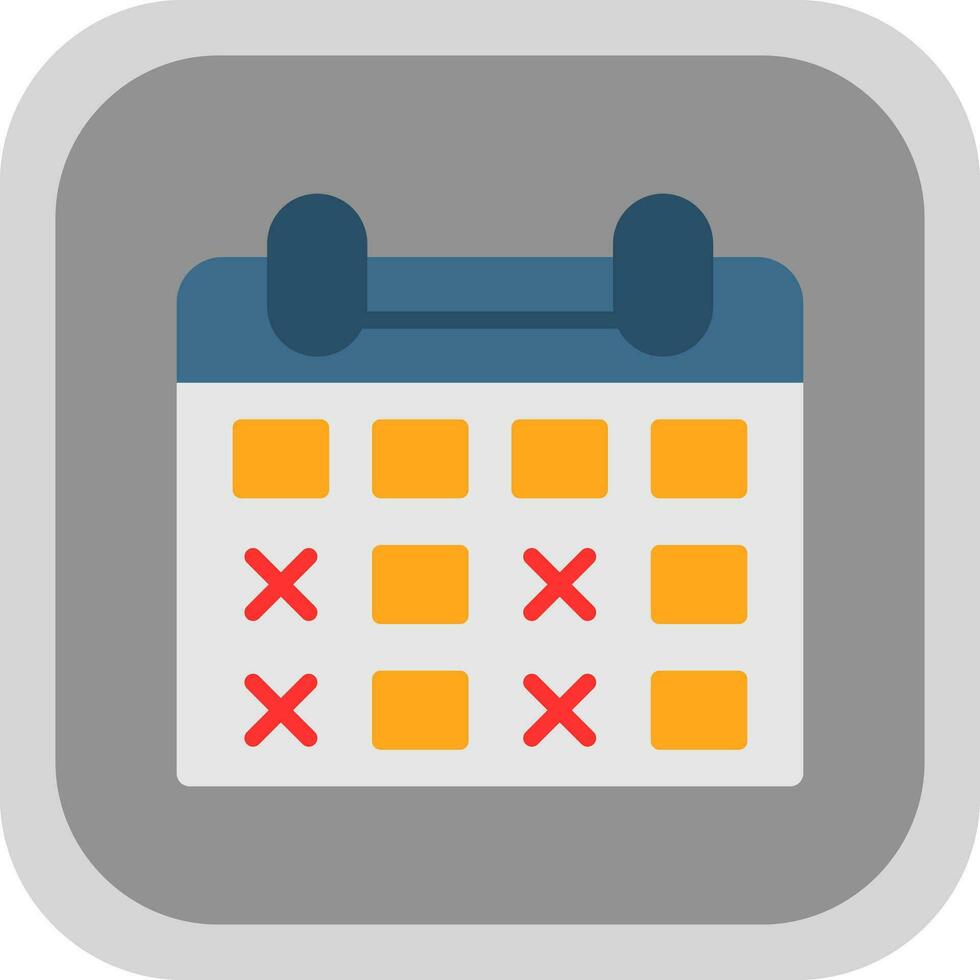 Calendar Date Vector Icon Design