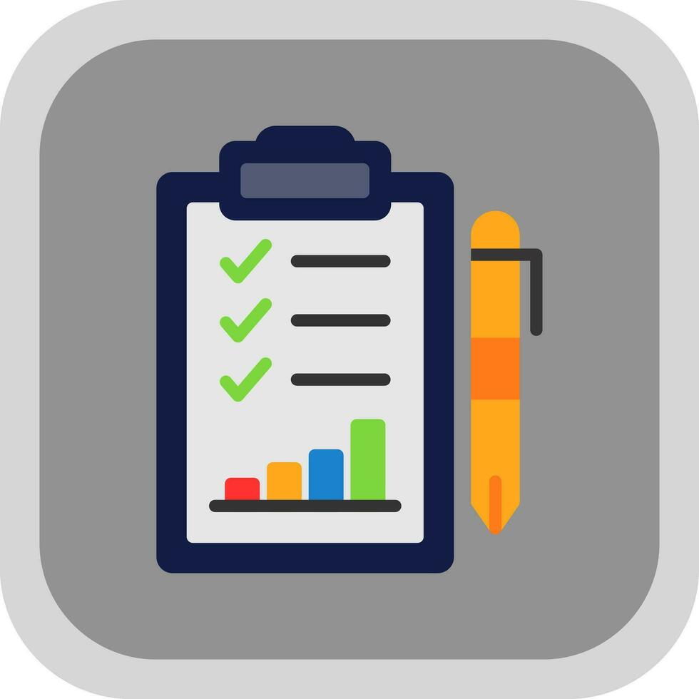 Performance Evaluation Vector Icon Design