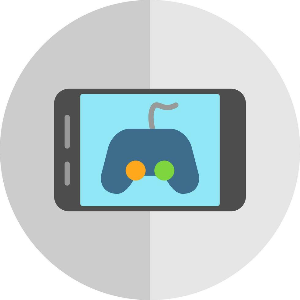 Mobile Game Vector Icon Design