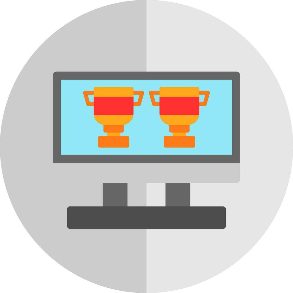 Monitor Screen Vector Icon Design