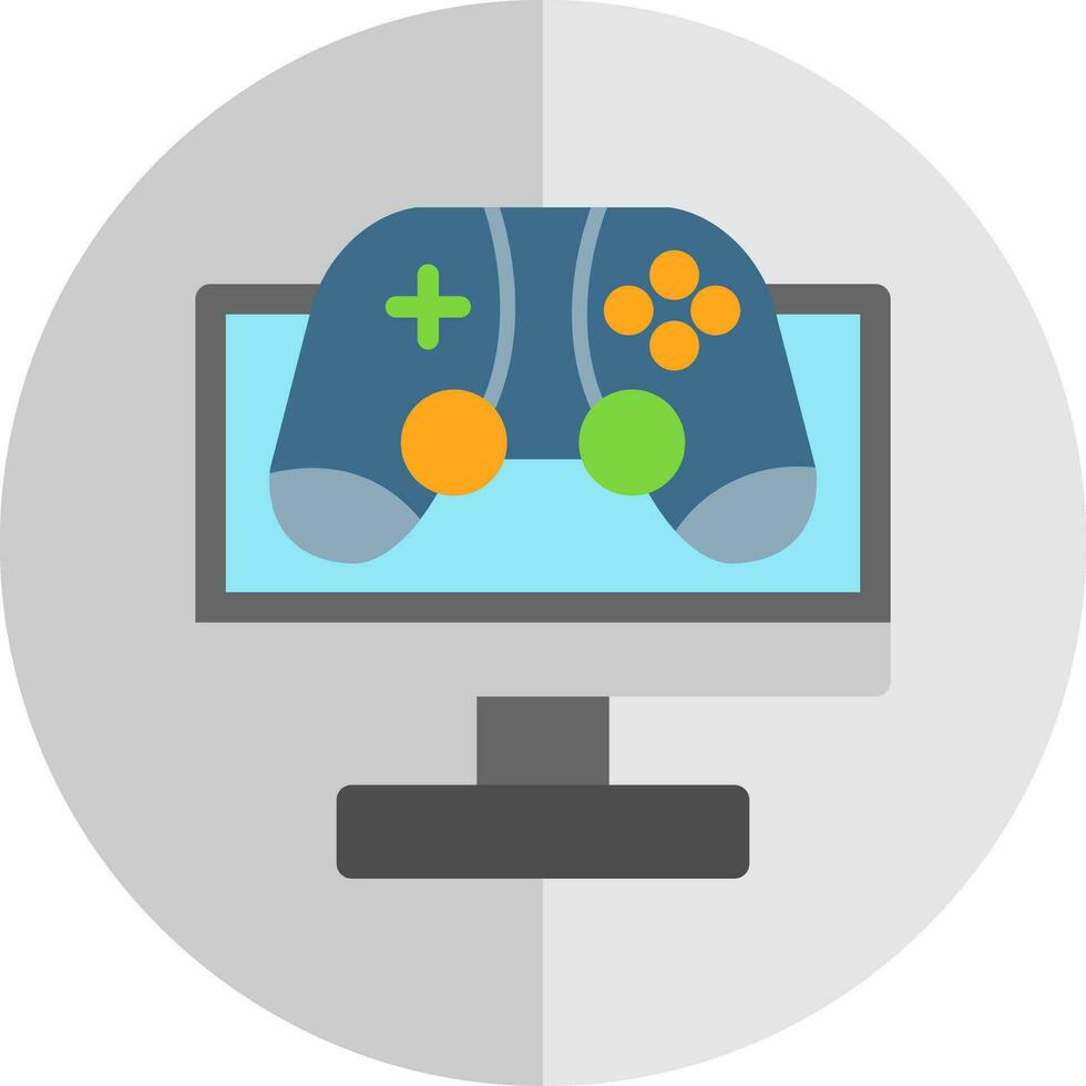 Monitor Screen Vector Icon Design