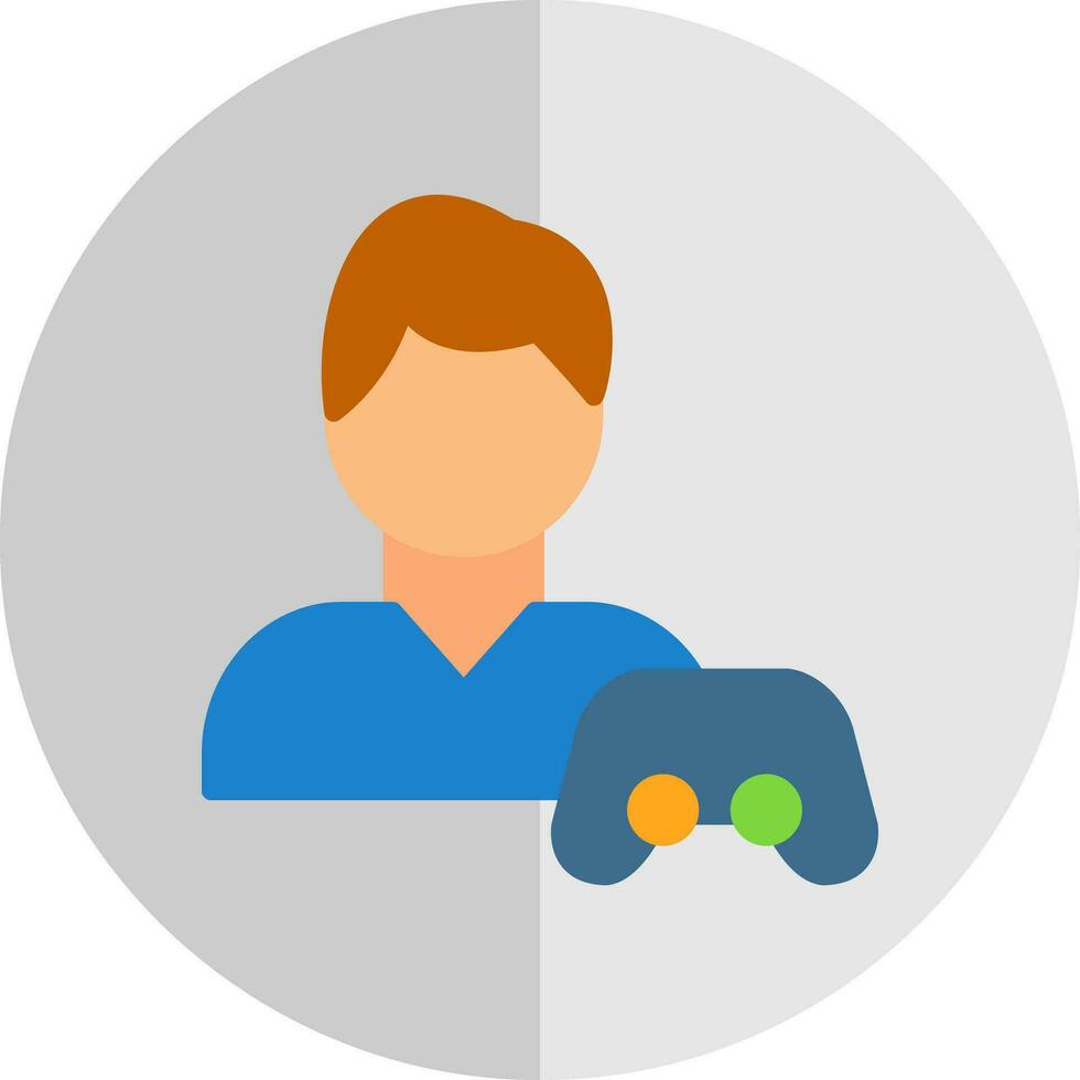 Gamer Vector Icon Design