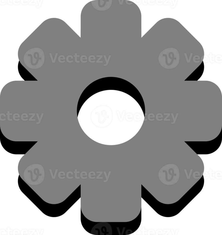 Gear industry icon png