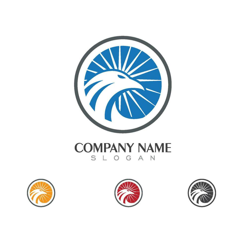 Falcon Logo Template vector