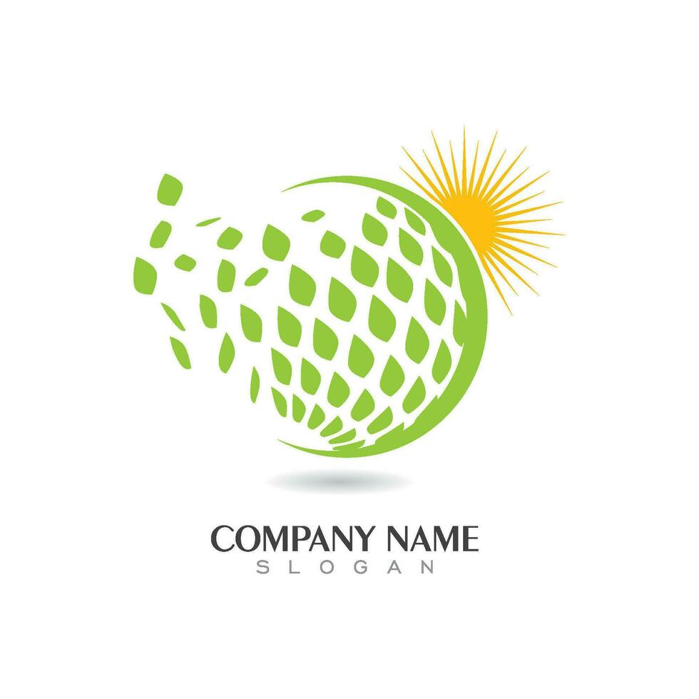 Wire World Logo Template vector