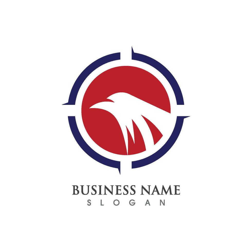 Falcon Logo Template vector