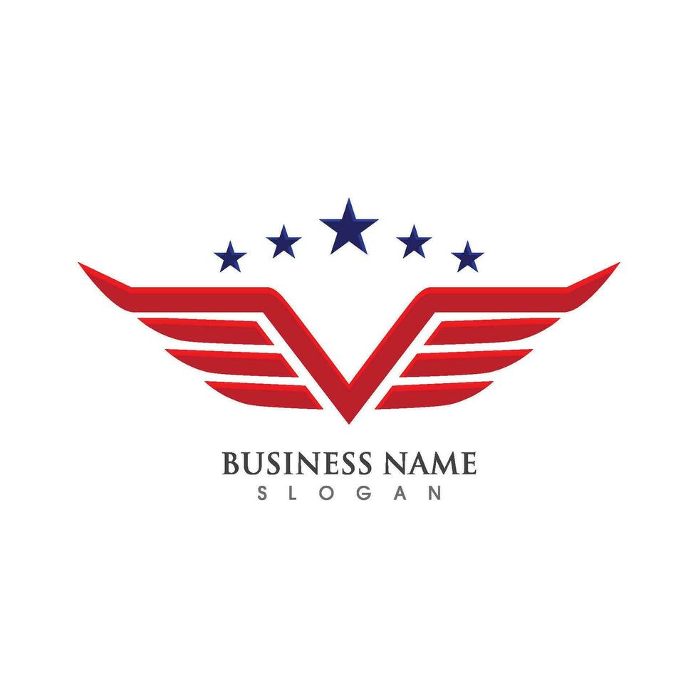 Falcon Logo Template vector