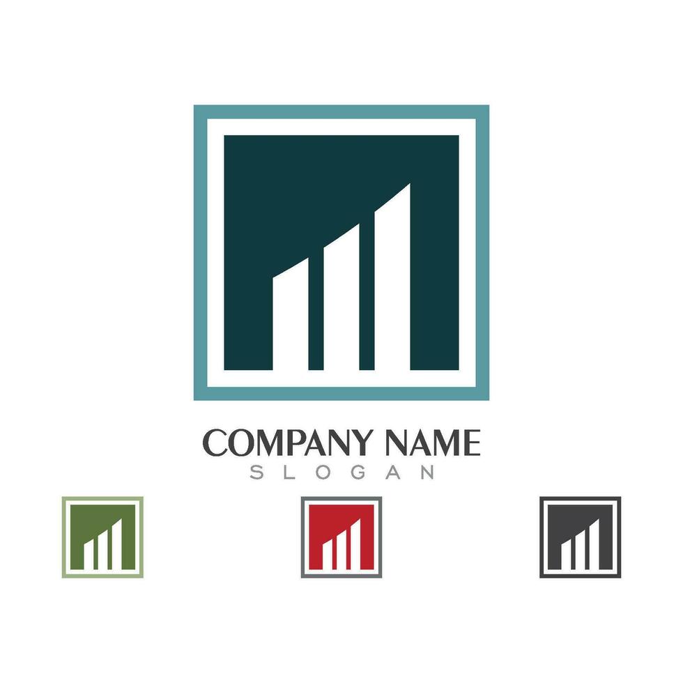 Business Finance Logo template vector