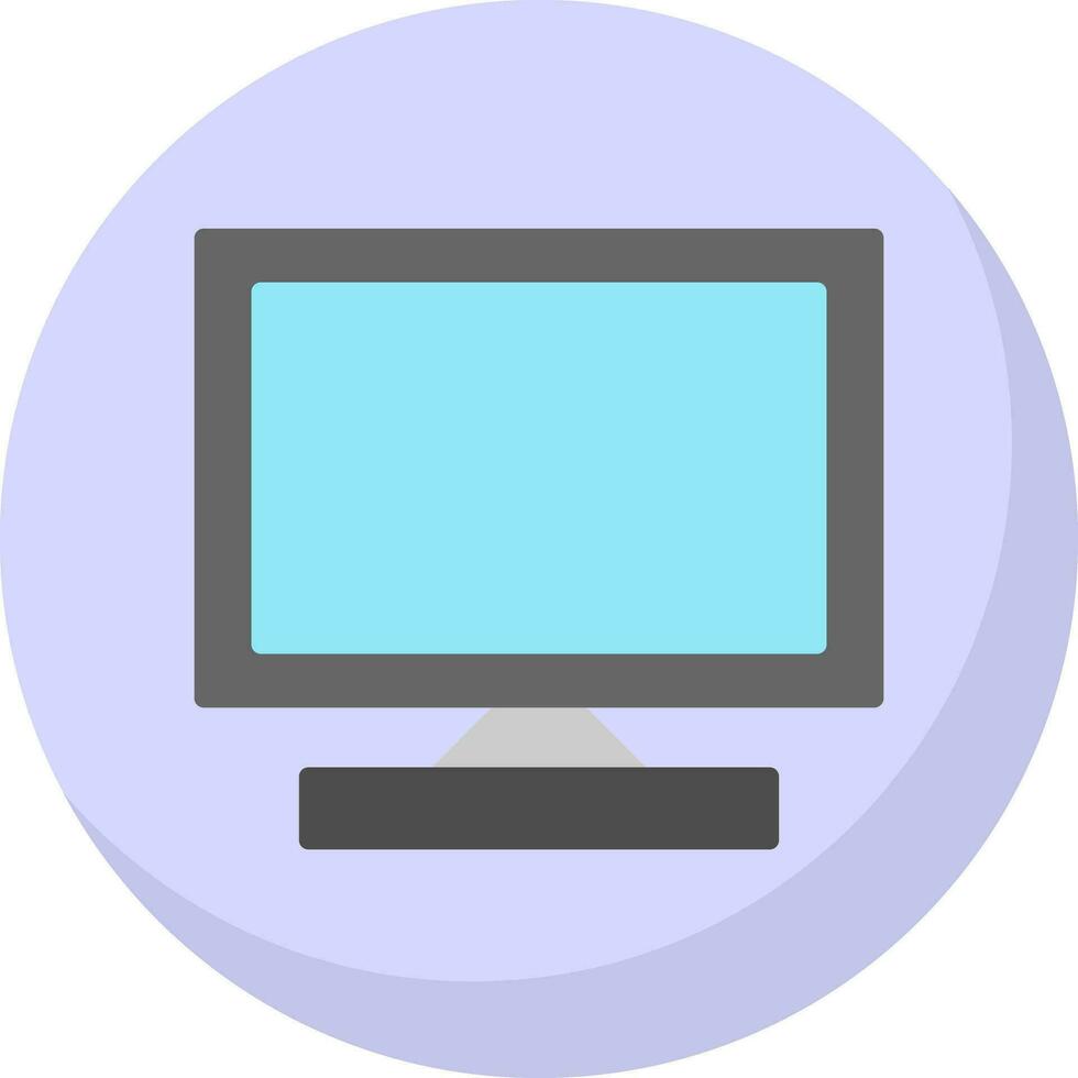 Monitor Screen Vector Icon Design