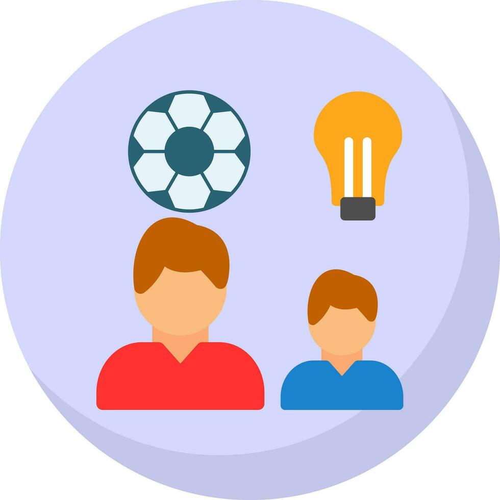 Coaching Vector Icon Design