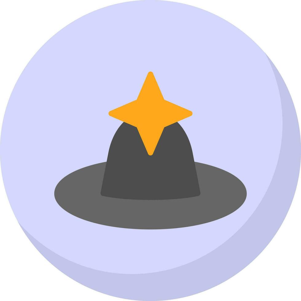 diseño de icono de vector de sombrero