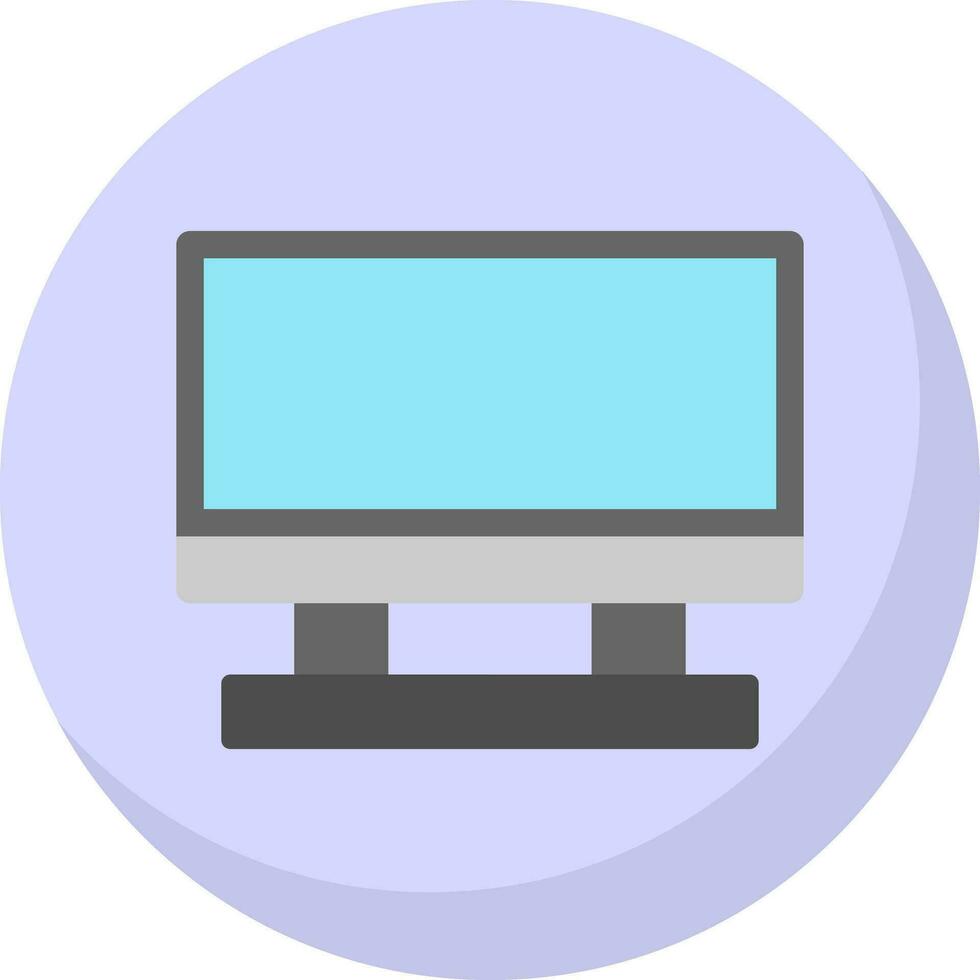 Monitor Screen Vector Icon Design