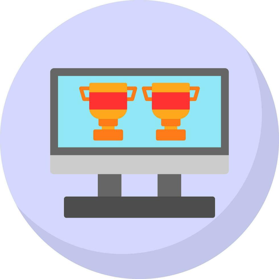 Monitor Screen Vector Icon Design