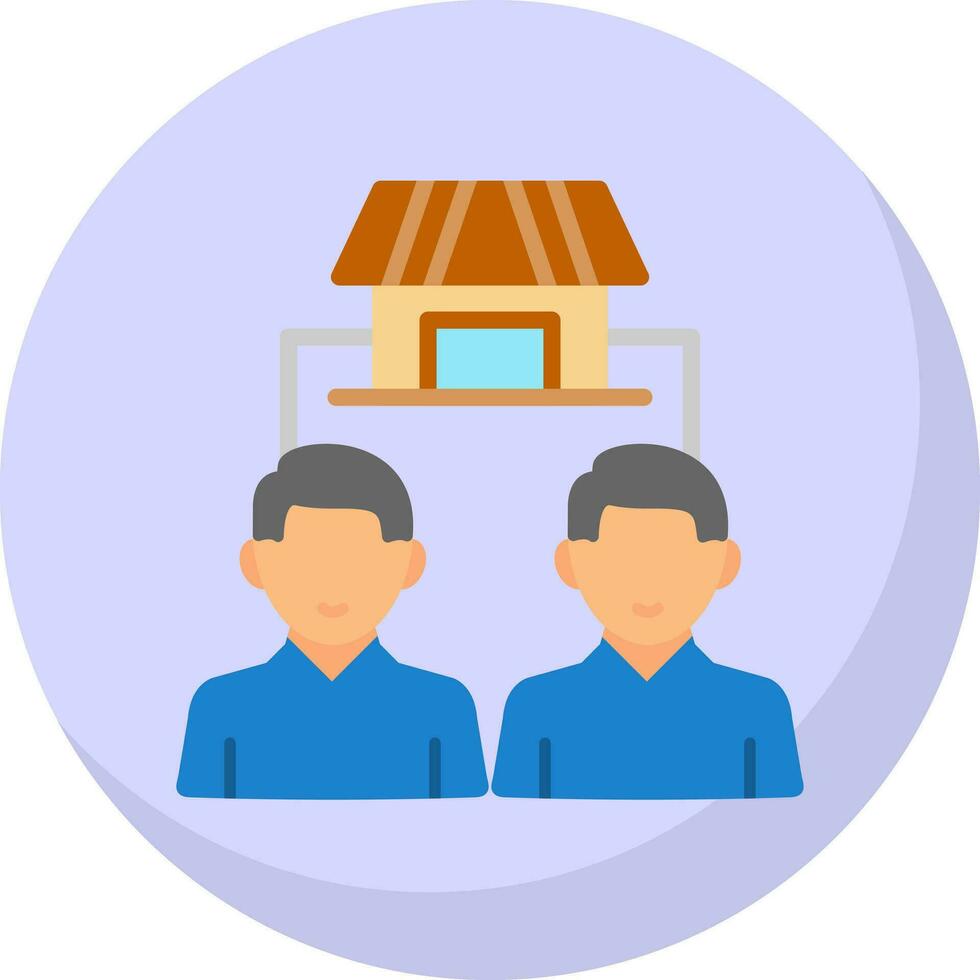 Market Segmentation Vector Icon Design