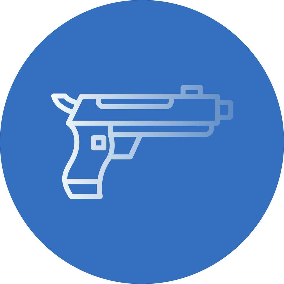 Gun Vector Icon Design