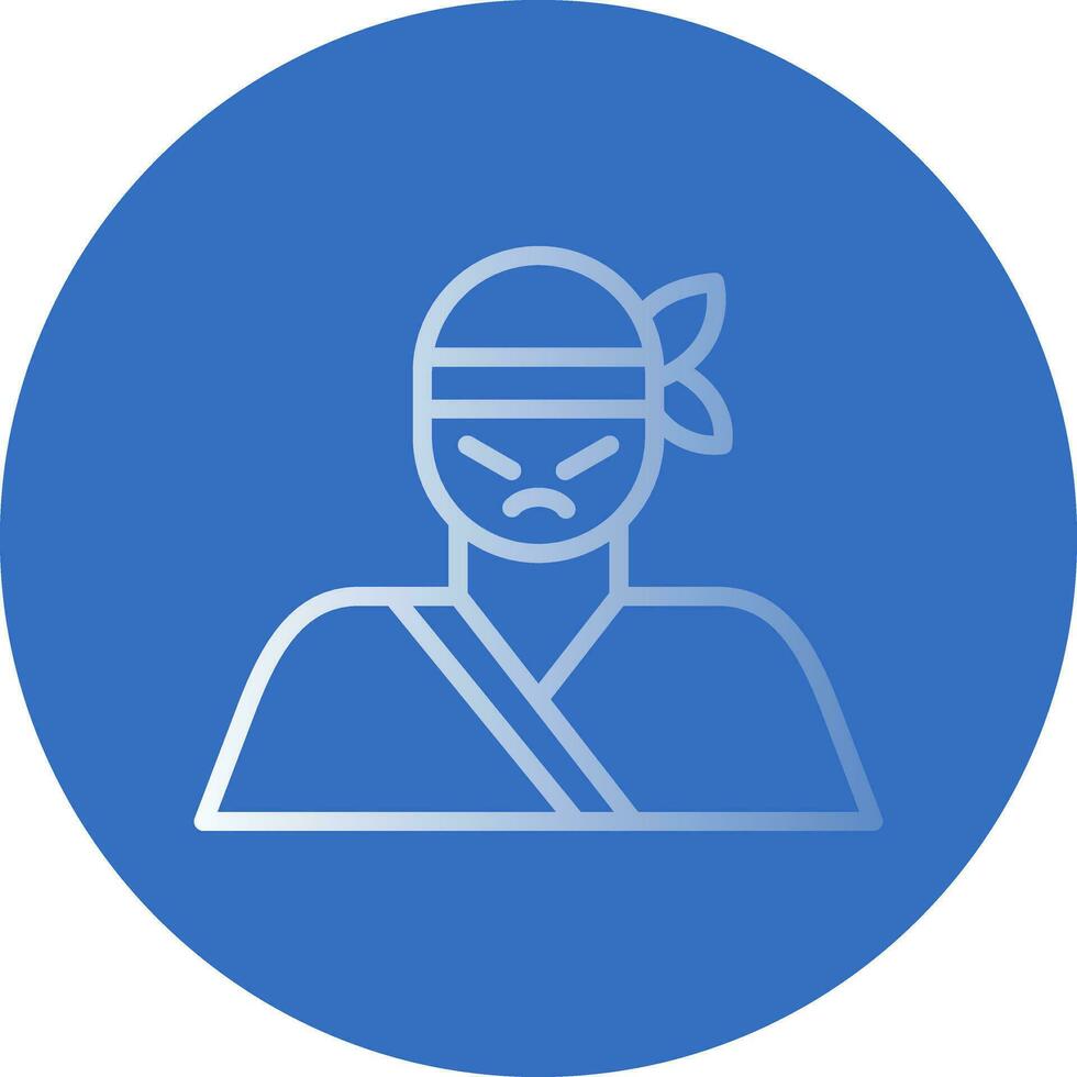 Ninja Vector Icon Design