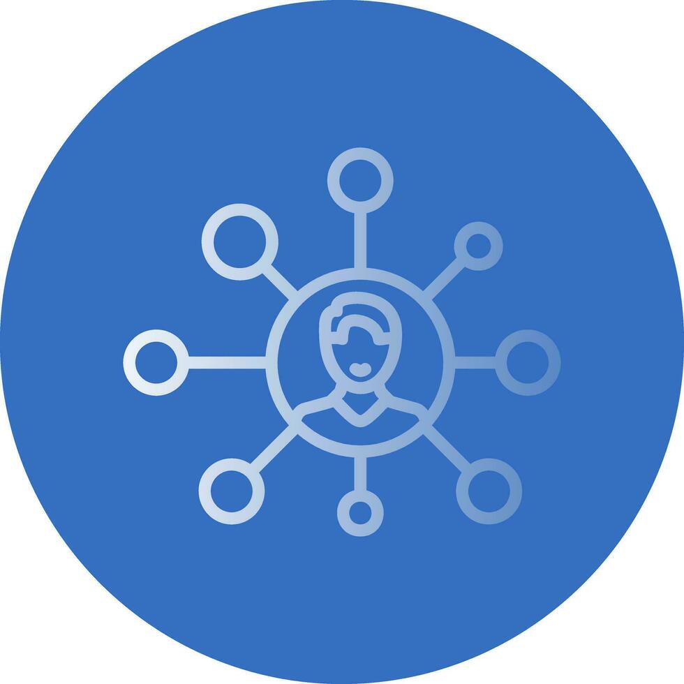 Networking Vector Icon Design