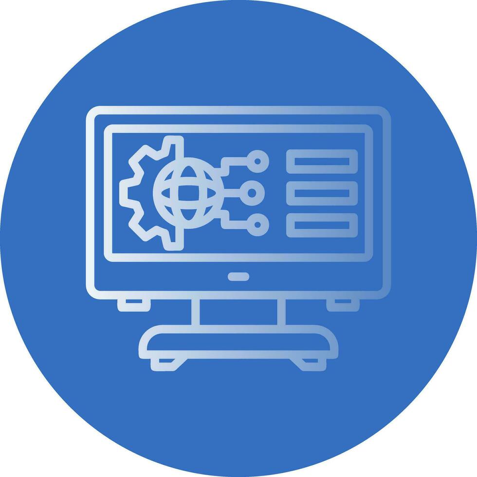 Digital Transformation Vector Icon Design