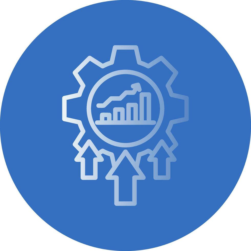 Continuous Improvement Vector Icon Design