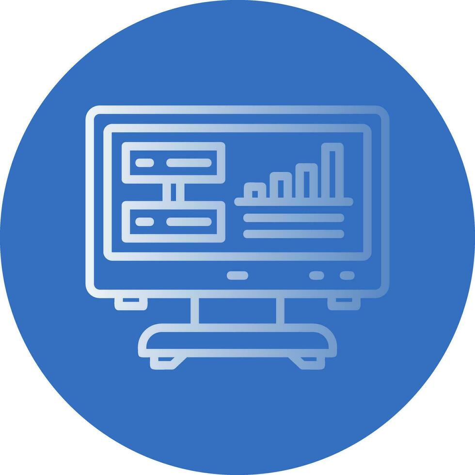Data Driven Insights Vector Icon Design