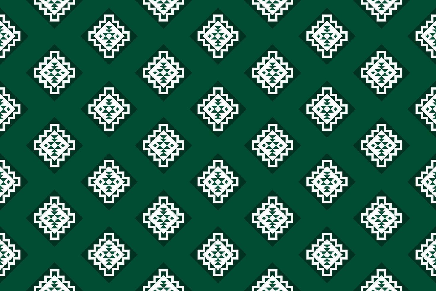 Fabric Mexican style. Geometric ethnic seamless pattern in tribal. Aztec art ornament print. vector