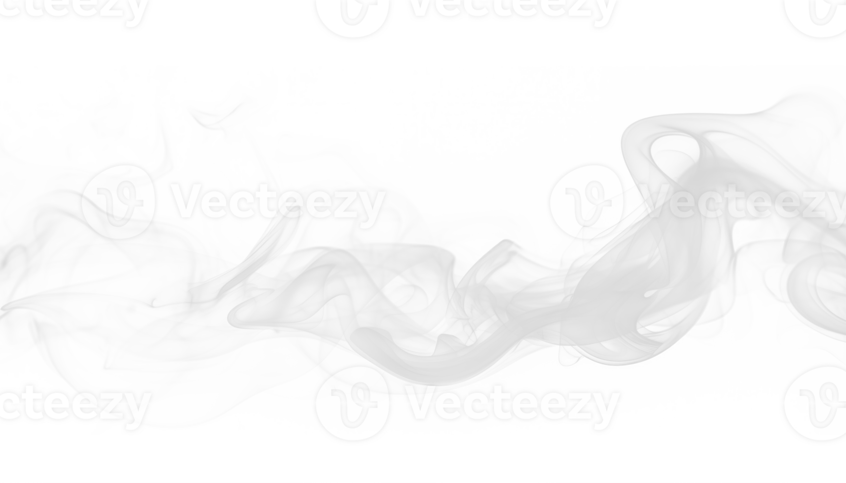 wit grijs rook damp wervelingen en vormen structuur transparant achtergrond PNG grafisch hulpbron ai gegenereerd