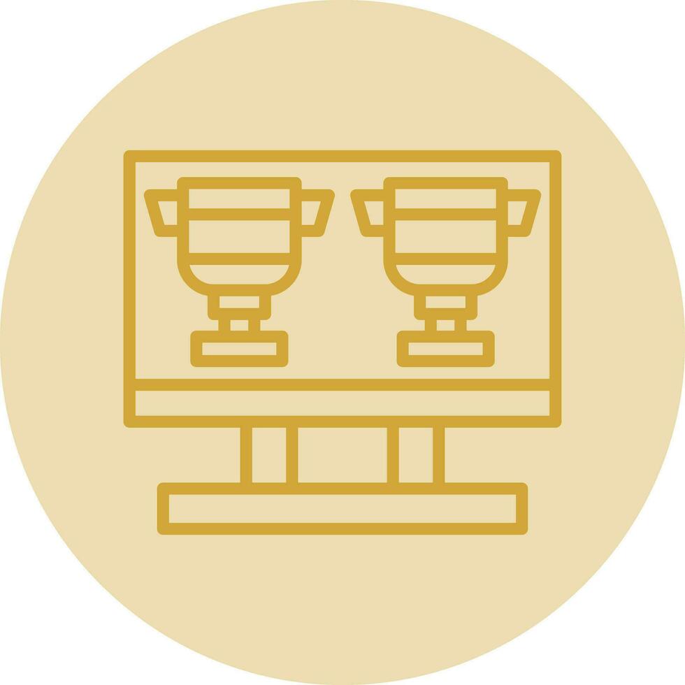 Monitor Screen Vector Icon Design