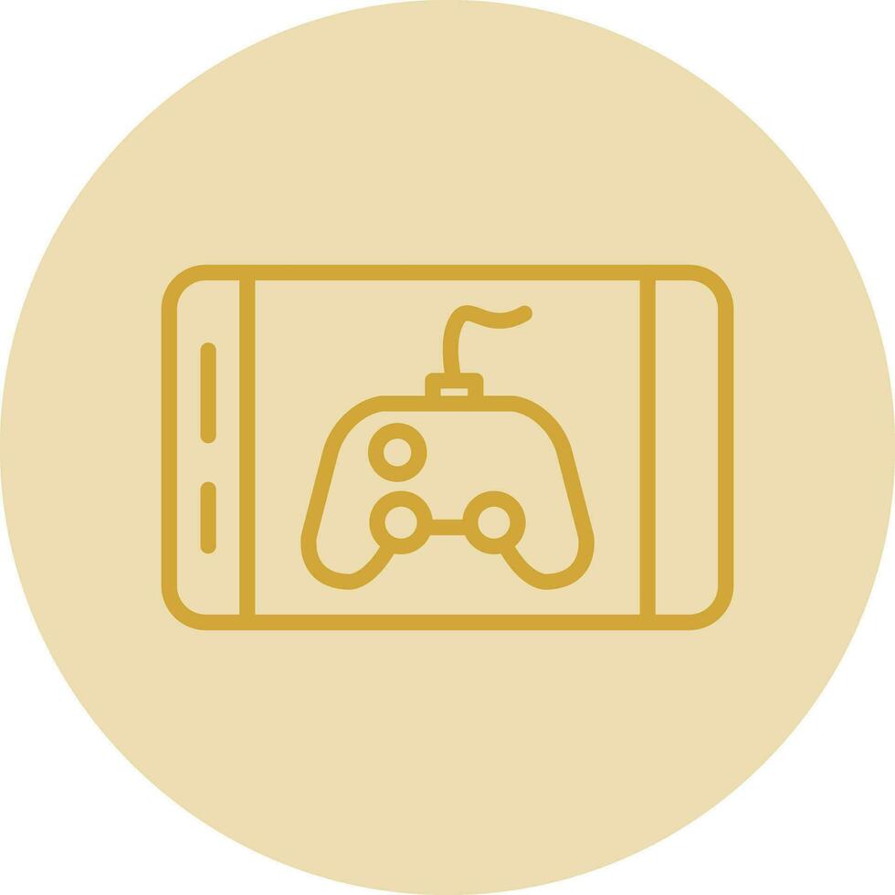 Mobile Game Vector Icon Design