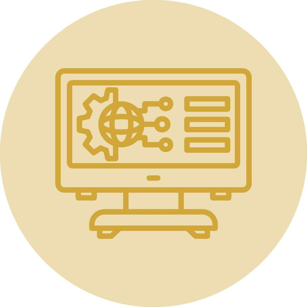 Digital Transformation Vector Icon Design