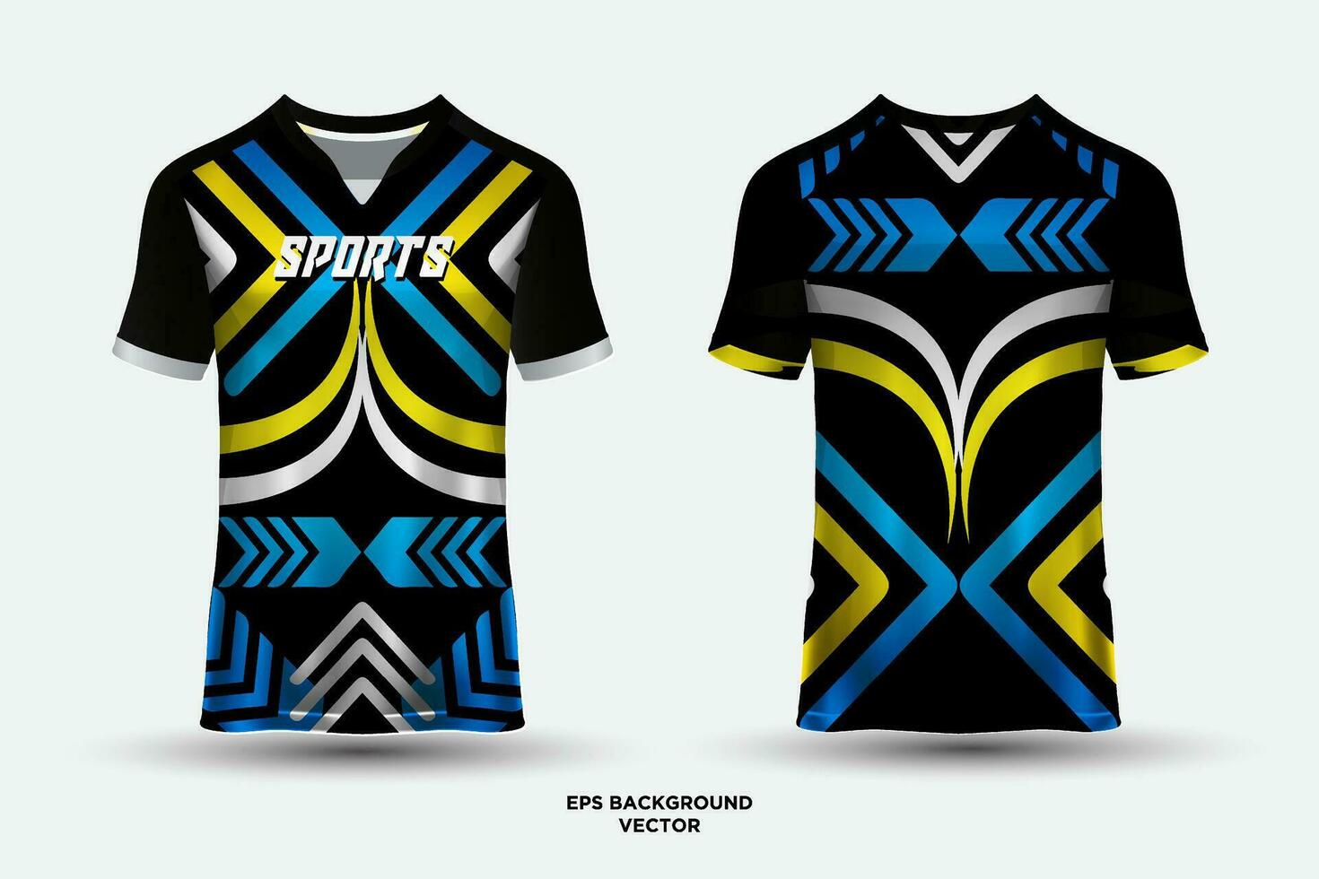 t camisa Deportes jersey diseño vector adecuado para carreras, fútbol, juego de azar, motocross, juego de azar, ciclismo