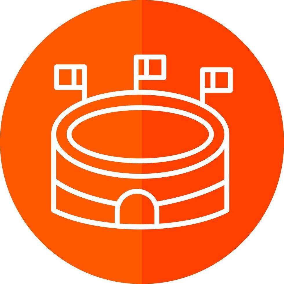 diseño de icono de vector de estadio