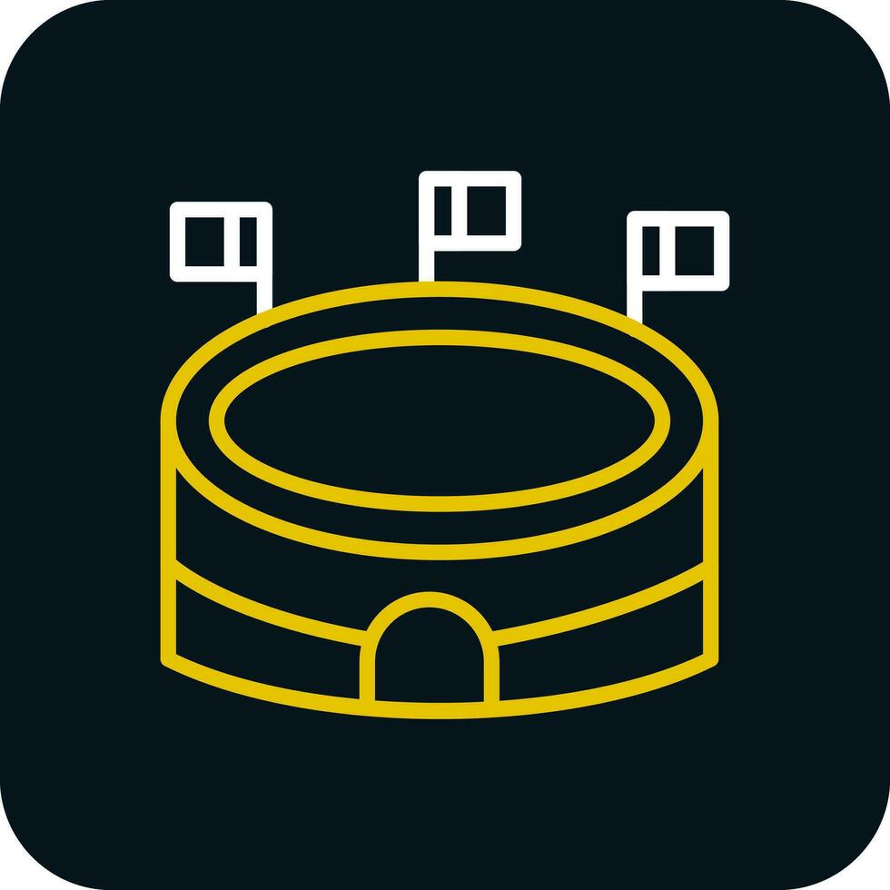 Stadium Vector Icon Design