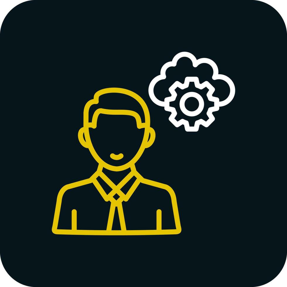 Systems Thinking Vector Icon Design