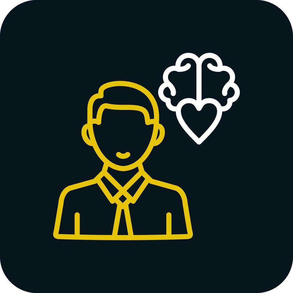 Emotional Intelligence Vector Icon Design