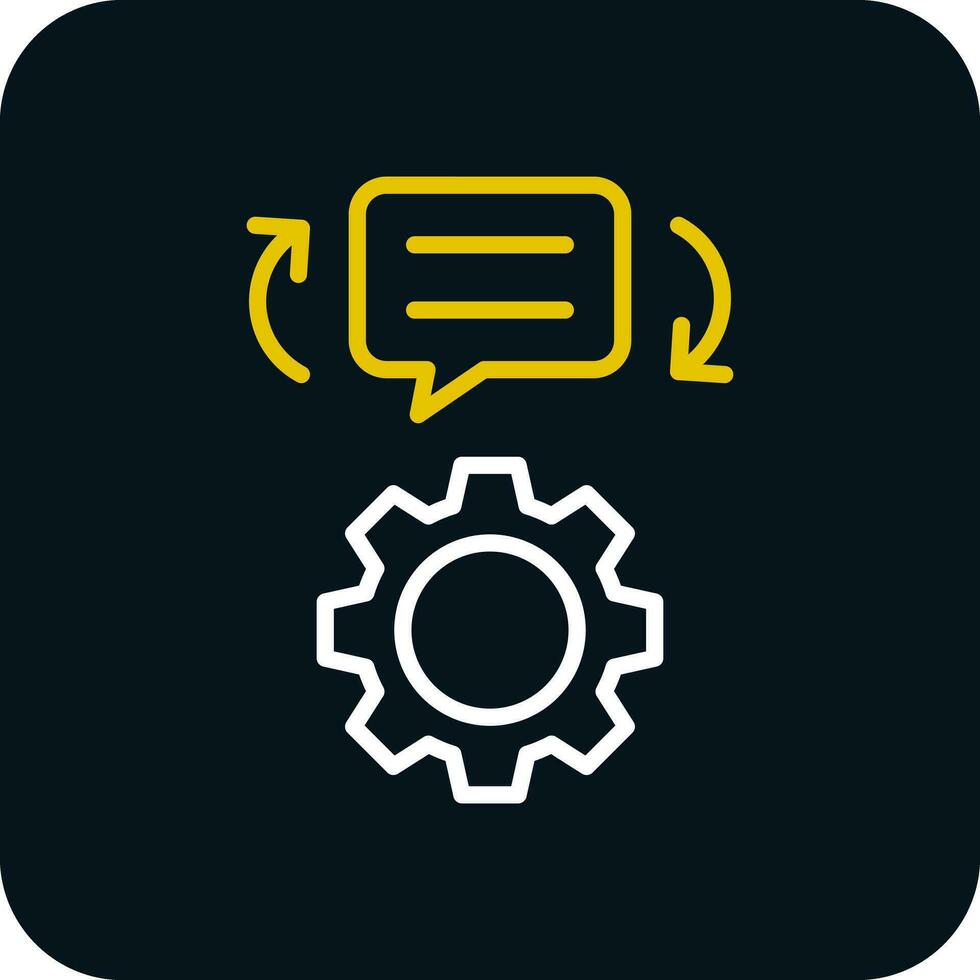 Feedback Mechanisms Vector Icon Design