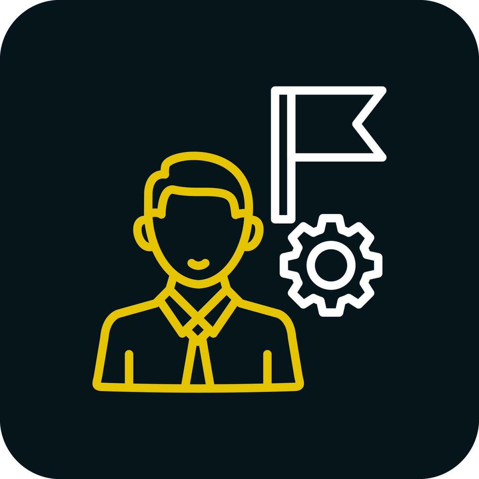 Leadership Development Vector Icon Design