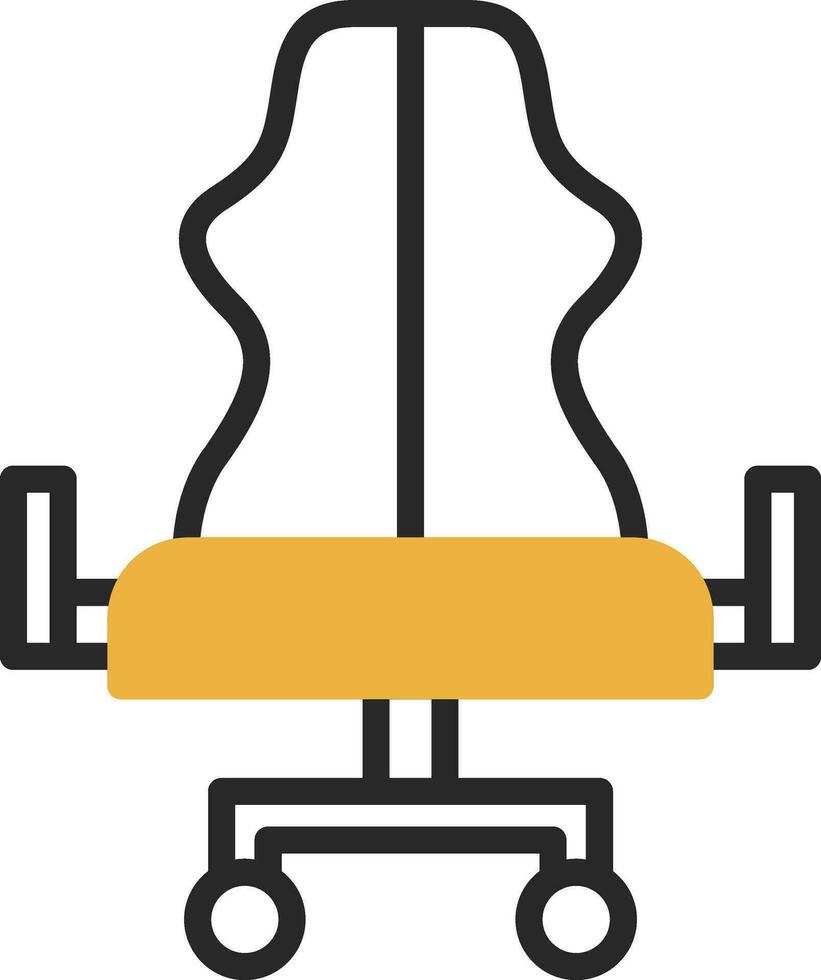 Gaming Chair Vector Icon Design