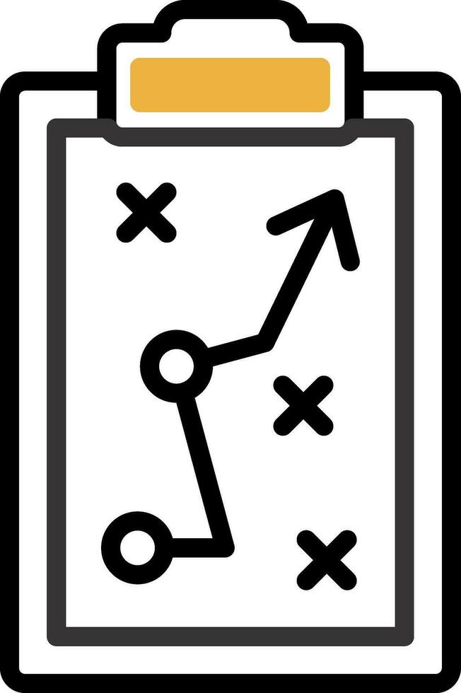 Strategic Planning Vector Icon Design