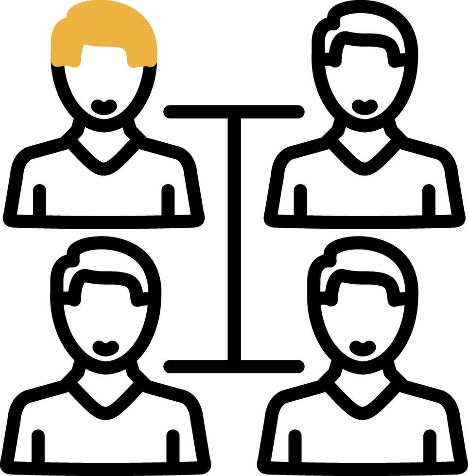 Team Building Vector Icon Design