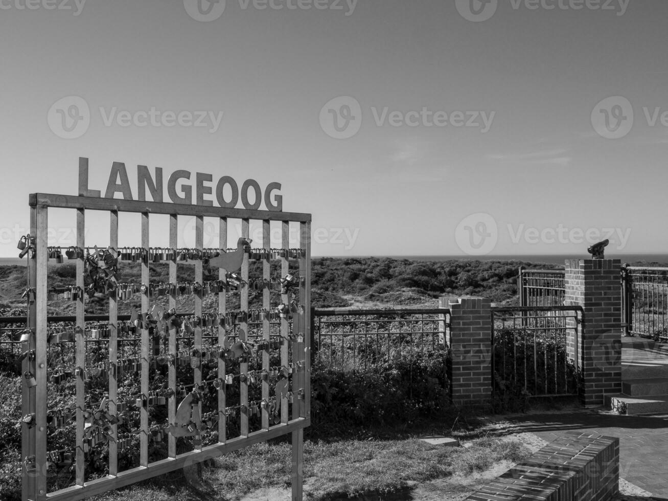 el playa de langeoog foto