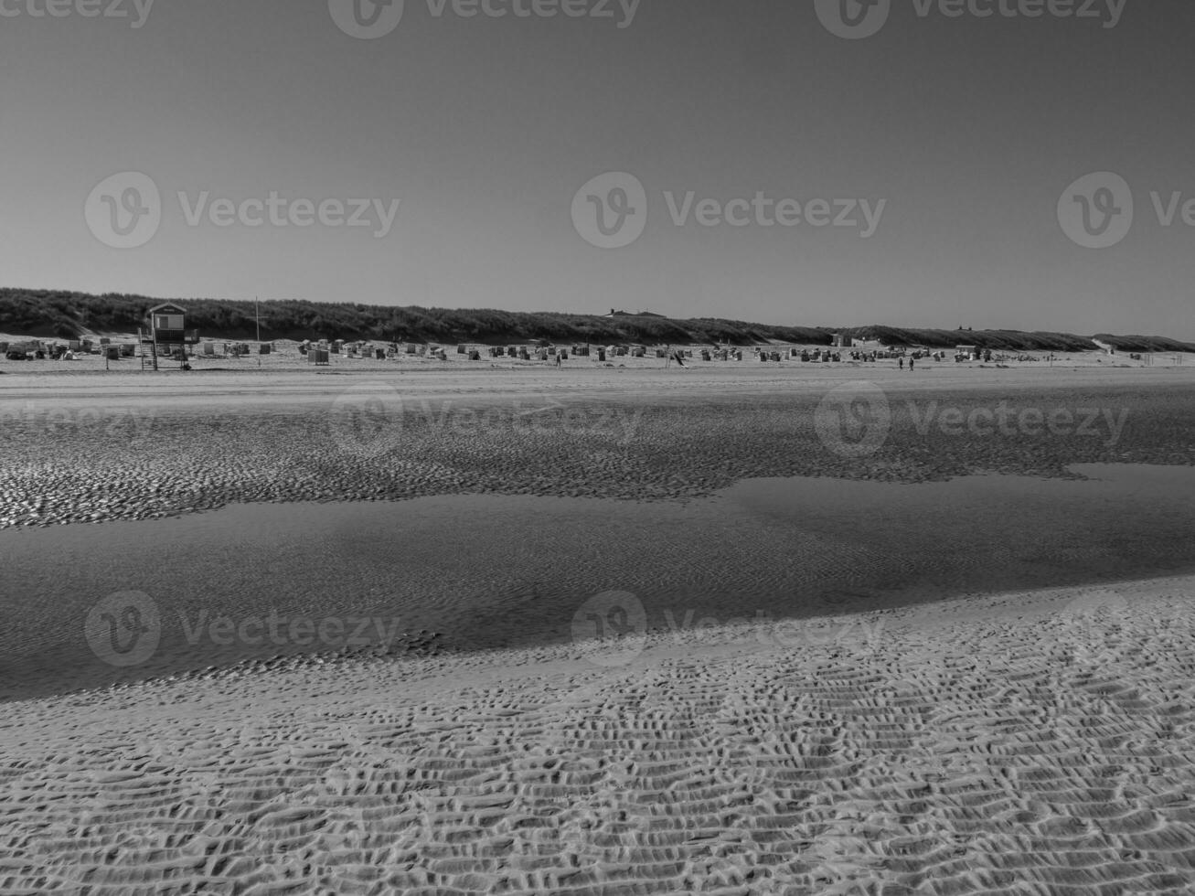 the beach of Langeoog photo